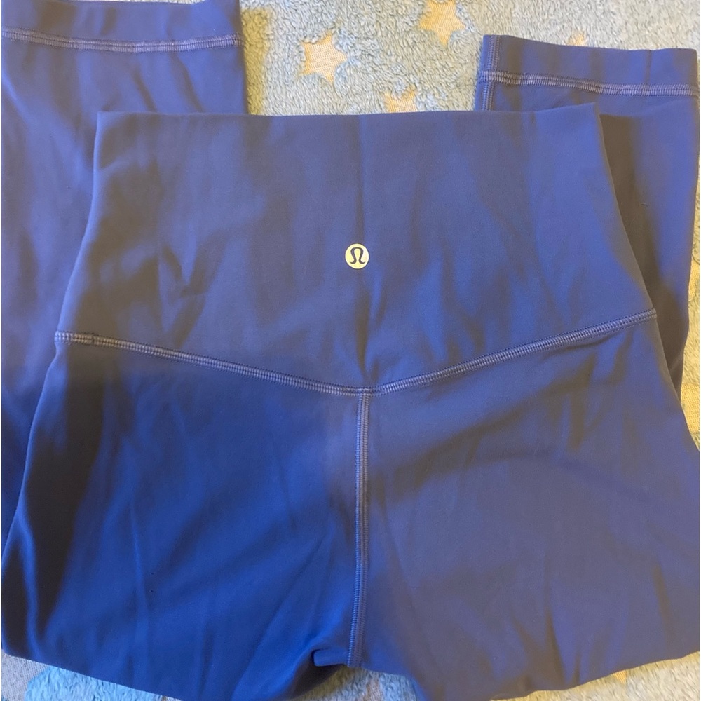 Lulu lemon high rise 21" crop leggings